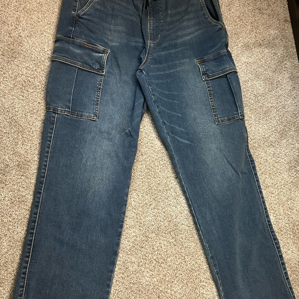 Arizona Jean Company Men's Straight Blue Jeans